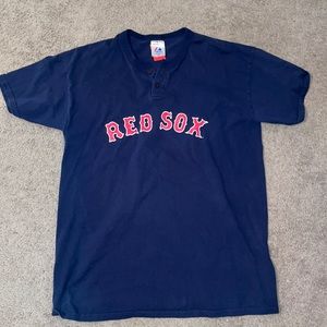 Red Sox 2 button tee